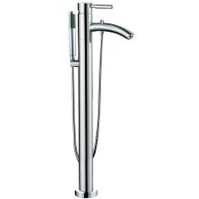 Taron Floor Mounted Tub Filler with Built-In Diverter - Includes Hand Shower