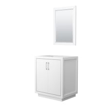 Icon 30" Single Free Standing Vanity Cabinet - Less Vanity Top