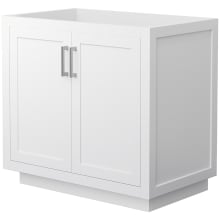 Miranda 36" Single Free Standing Vanity Cabinet Only - Less Vanity Top