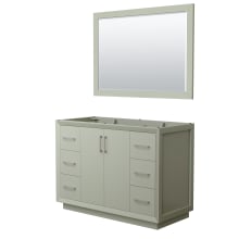 Strada 47" Single Free Standing Vanity Cabinet - Less Vanity Top