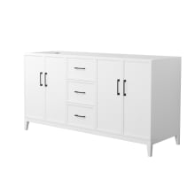 Elan 66" Double Free Standing Vanity Cabinet Only - Less Vanity Top