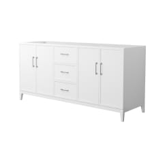 Elan 72" Double Free Standing Vanity Cabinet Only - Less Vanity Top