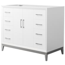 Amici 42" Single Free Standing Vanity Cabinet Only - Less Vanity Top