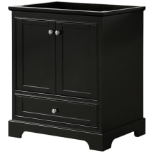 Deborah 29-1/4" Free Standing Single Wood Vanity Cabinet Only - Less Vanity Top