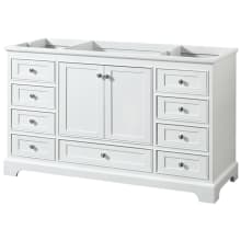 Deborah 59-1/4" Free Standing Single Wood Vanity Cabinet Only - Less Vanity Top