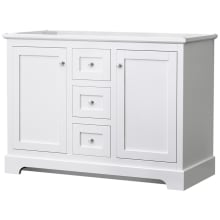 Avery 48" Single Free Standing Vanity Cabinet Only - Less Vanity Top