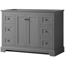 Avery 48" Single Free Standing Vanity Cabinet Only - Less Vanity Top