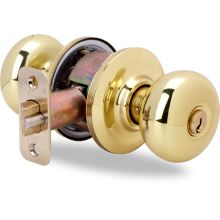 Cambridge Panic Proof Single Cylinder Keyed Entry Door Knob Set from the YH Collection