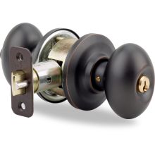 Dartmouth Panic Proof Single Cylinder Keyed Entry Door Knob Set from the YH Collection