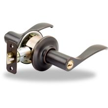 Norwood Panic Proof Single Cylinder Keyed Entry Door Lever Set from the YH Collection