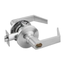 5300LN Series Augusta Grade 2 Single Cylinder Keyed Entry Door Lever Set with FSIC - Less Cylinder