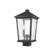 Beacon 2 Light 20" Tall Outdoor Single Head Post Light with Square Post Mount