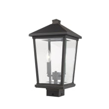 Beacon 2 Light 20" Tall Outdoor Single Head Post Light with Square Post Mount