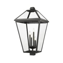 Talbot 4 Light 34" Tall Outdoor Single Head Post Light