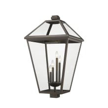 Talbot 4 Light 34" Tall Outdoor Single Head Post Light