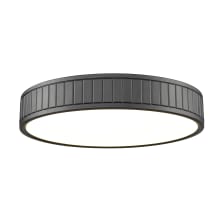 Madison 17" Wide Flush Mount Drum Ceiling Fixture