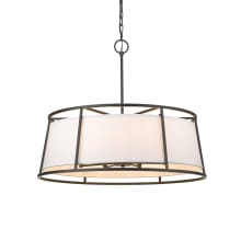 Lenyx Pendant 8 Light 32" Wide Drum Chandelier