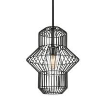 Orsay 15" Wide Cage Pendant