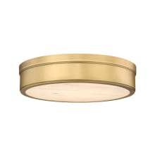 Anders 15" Wide LED Flush Mount Drum Ceiling Fixture