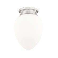 Gideon 10" Wide Flush Mount Urn Ceiling Fixture