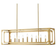 Easton 9 Light 44" Wide Linear Chandelier