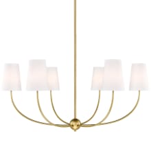 Shannon 6 Light 42" Wide Chandelier