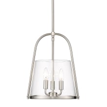 Archis 3 Light 12" Wide Taper Candle Pendant
