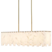 Viviana 5 Light 12" Wide Linear Chandelier