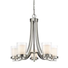 Willow 24" Wide 5 Light Chandelier