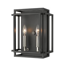 Titania 2 Light 12" Tall Bathroom Sconce