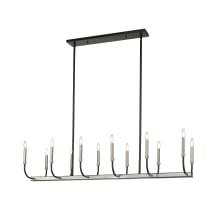 Haylie 12 Light 15" Wide Taper Candle Chandelier