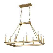Barclay 10 Light 20" Wide Taper Candle Chandelier