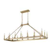 Barclay 16 Light 56" Wide Taper Candle Chandelier