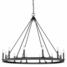 Barclay 12 Light 48" Wide Candle Style Chandelier