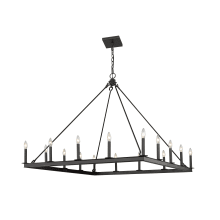 Barclay 16 Light 45" Wide Taper Candle Chandelier