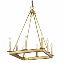 Barclay 8 Light 20" Wide Taper Candle Chandelier