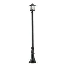 Portland 110" Tall 1 Light Outdoor Lantern Post Light / Post Included