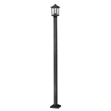 Portland 109" Tall 1 Light Outdoor Lantern Post Light / Post Included