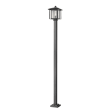 Aspen Single Light 111" Tall Outdoor Single Head Post Light with Post Included