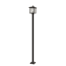 Aspen Single Light 111" Tall Outdoor Single Head Post Light with Post Included