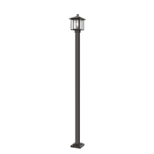Aspen Single Light 109" Tall Outdoor Single Head Post Light with Post Included