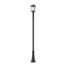 Beacon 2 Light 103" Tall Outdoor Single Head Post Light with 9-1/2" Base
