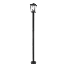 Beacon 2 Light 83" Tall Outdoor Single Head Post Light