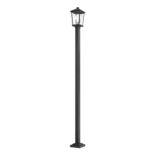 Beacon 2 Light 105" Tall Outdoor Single Head Post Light