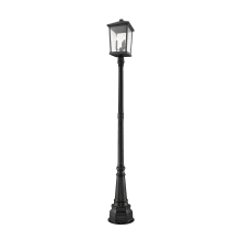 Beacon 3 Light 94" Tall Outdoor Single Head Post Light