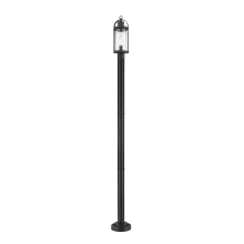 Roundhouse 94" Tall Outdoor Single Head Post Light