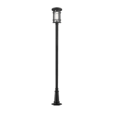 Jordan 22" Tall Outdoor Pier Mount Post Light with Square Post Mount