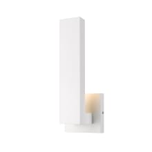 Edge 12" Tall LED Outdoor Wall Sconce