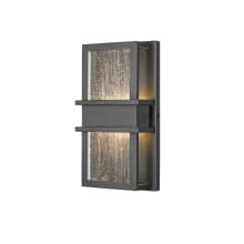 Eclipse 12" Tall LED Outdoor Wall Sconce