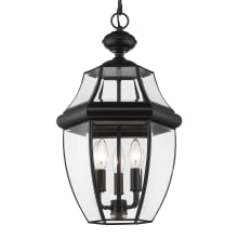 Westover 3 Light 12" Wide Outdoor Taper Candle Pendant